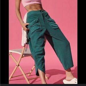 FP Movement Teal Cropped Joggers
